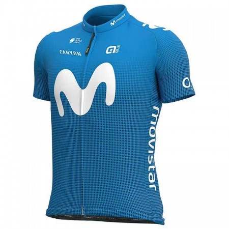 Maglia 2021 Movistar Team N001 Manica Corta